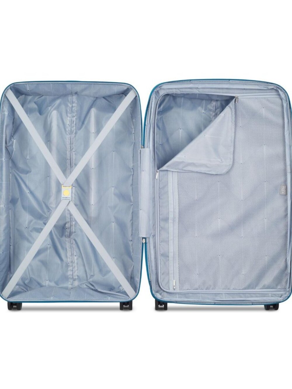 Delsey Paris Dune Hardside Spinner Suitcase Luggage Teal Blue 31" Large Check In - Picture 9 of 12